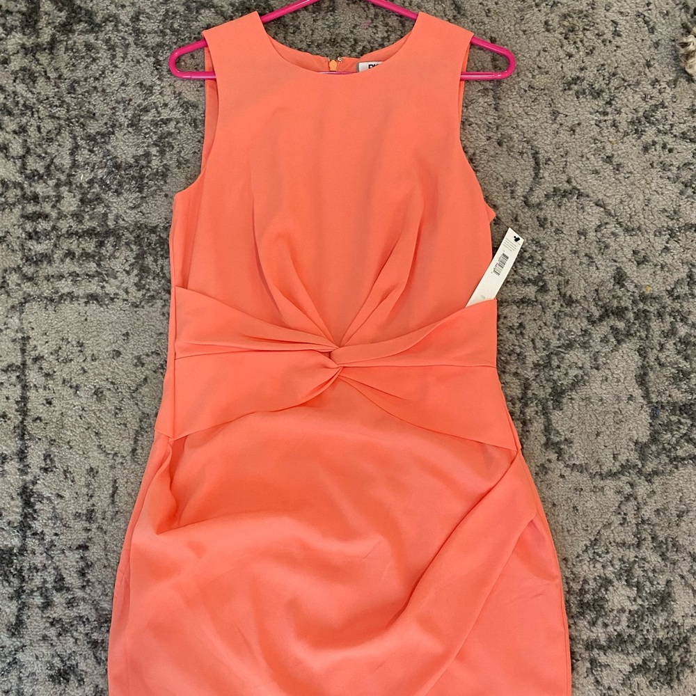 DKNYC coral dress